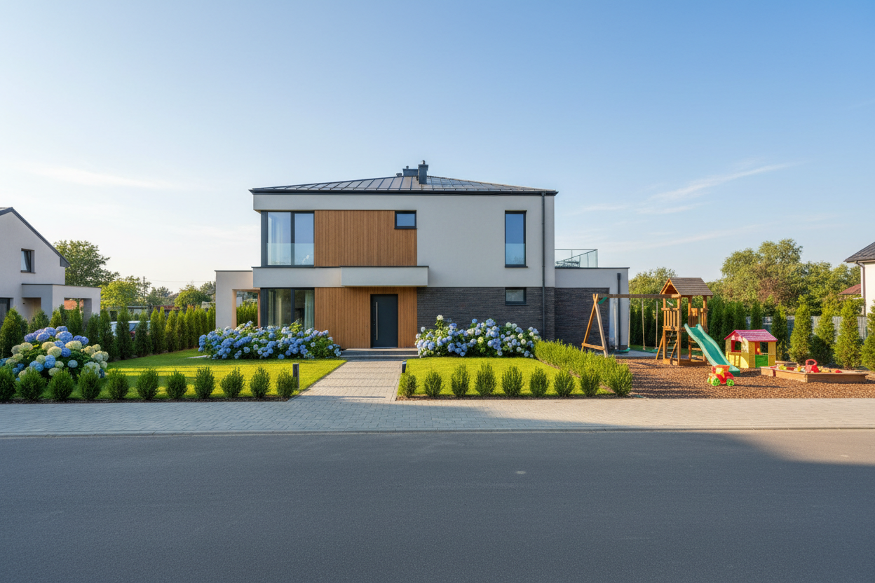 Build your own 4-bedroom family home for sale near Krakow Poland